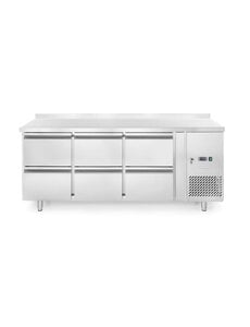 Hendi/Arktic Koelwerkbank | 6 lades | Arktic | 135L | Zilver | 230V/400W