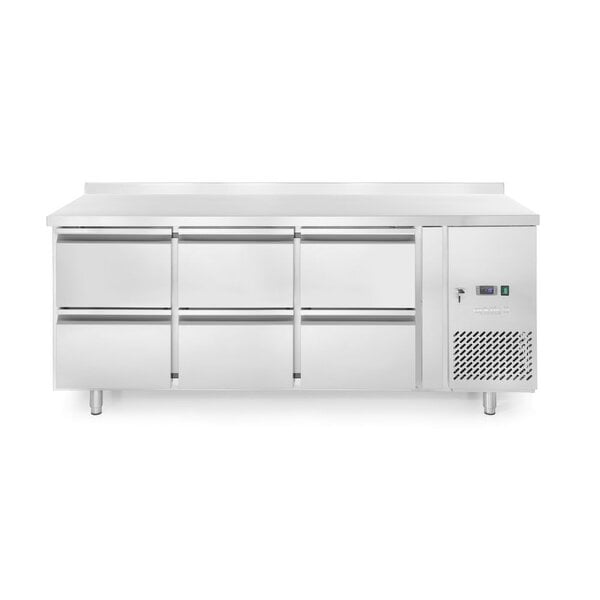 Hendi/Arktic Koelwerkbank | 6 lades | Arktic | 135L | Zilver | 230V/400W