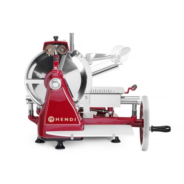 Hendi Snijmachine | handmatig RETRO 300 | HENDI | Rood | 738x600x538mm