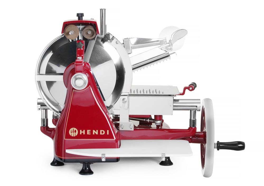 Hendi Snijmachine | handmatig RETRO 300 | HENDI | Rood | 738x600x538mm