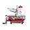 Hendi Snijmachine | handmatig RETRO 300 | HENDI | Rood | 738x600x538mm