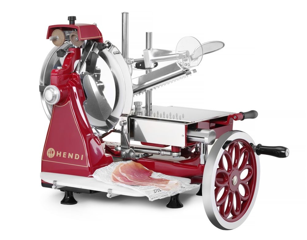 Hendi Snijmachine | handmatig RETRO 300 | HENDI | Rood | 738x600x538mm, foto 3 van 5
