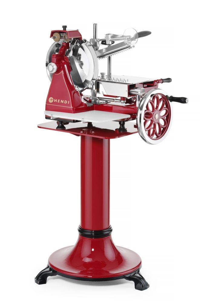 Hendi Snijmachine | handmatig RETRO 300 | HENDI | Rood | 738x600x538mm, foto 4 van 5