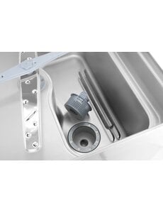 Hendi Doorschuifvaatwasser | elektronische besturing | HENDI | Profi Line | Zilver
