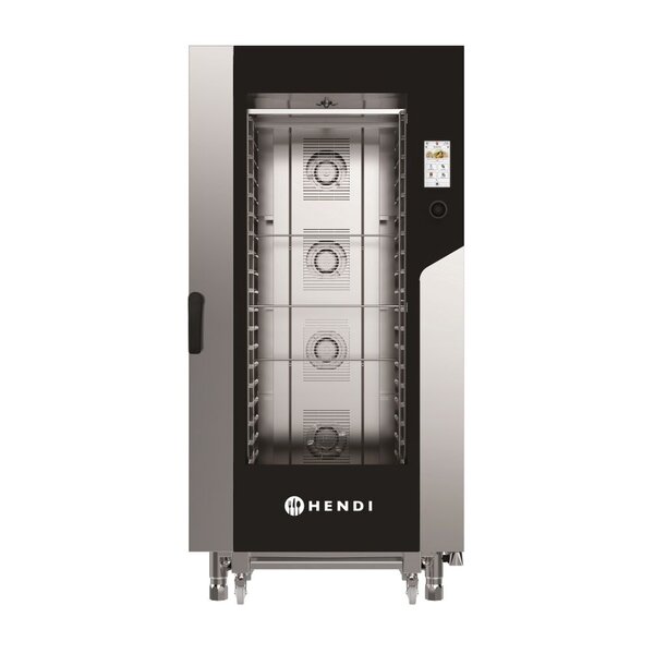 Hendi Convection steam oven – Hendi Touch 20 x GN 1/1 | electric