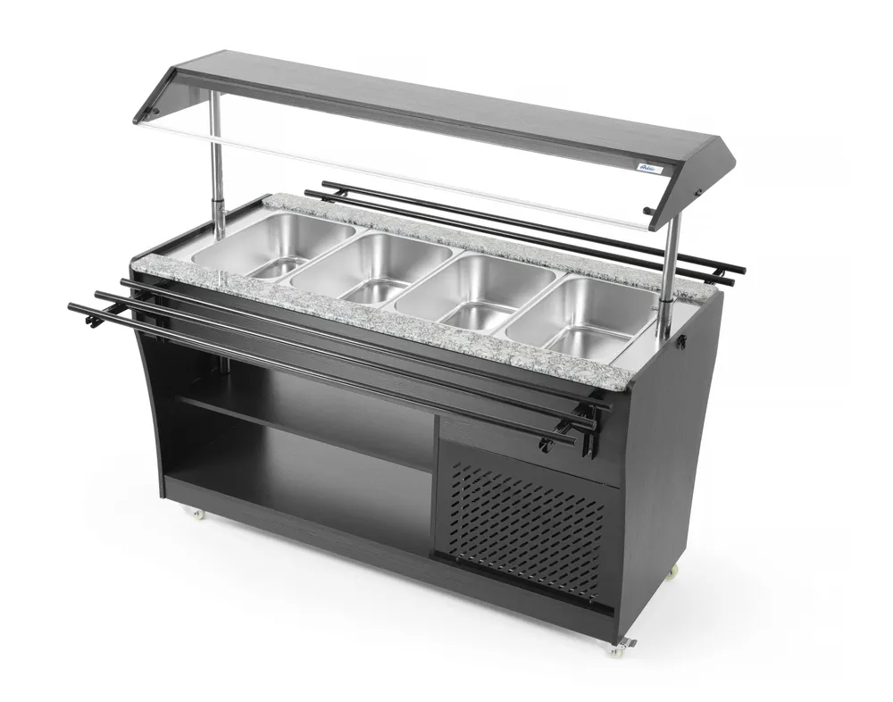 Hendi/Arktic Saladebuffet display | Arktic | GN 1/1 | Wit | 230V/170W, foto 5 van 5