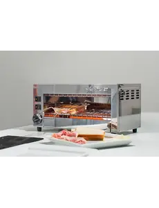 Milan Toast Grill fornetto regular met 3 tangen | 1.9kW | 43x23xH23 cm.