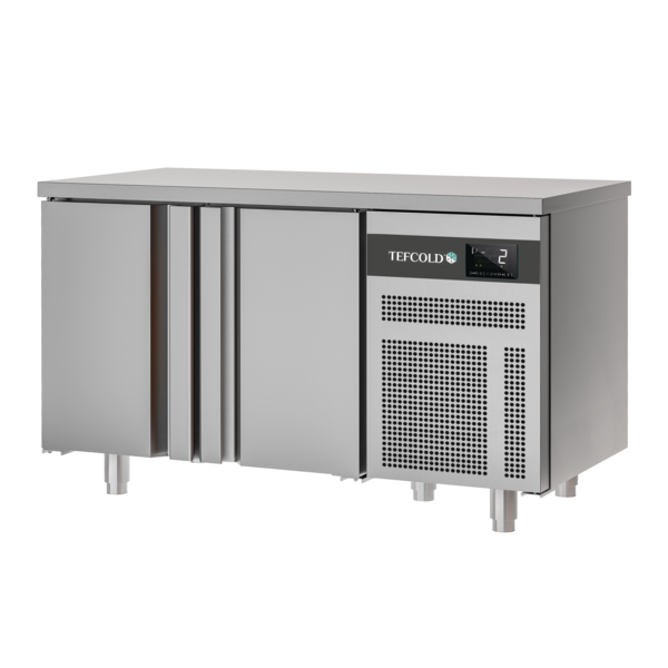 Tefcold Tefcold Gekoelde werktafel | EURO GN2 | 180l | -2 tot +8 °C | 1327x700x850mm | Energielabel A | T52063