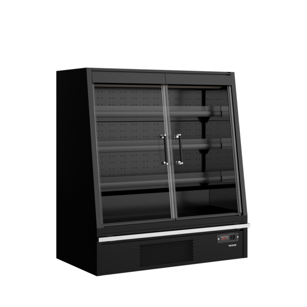 Tefcold TEFCOLD Lage wandkoeler | Galaxy+ GPL14FGD Black / DF | 360l | -1 tot +5 °C | 1330x740x1500mm | Energielabel B | T68555