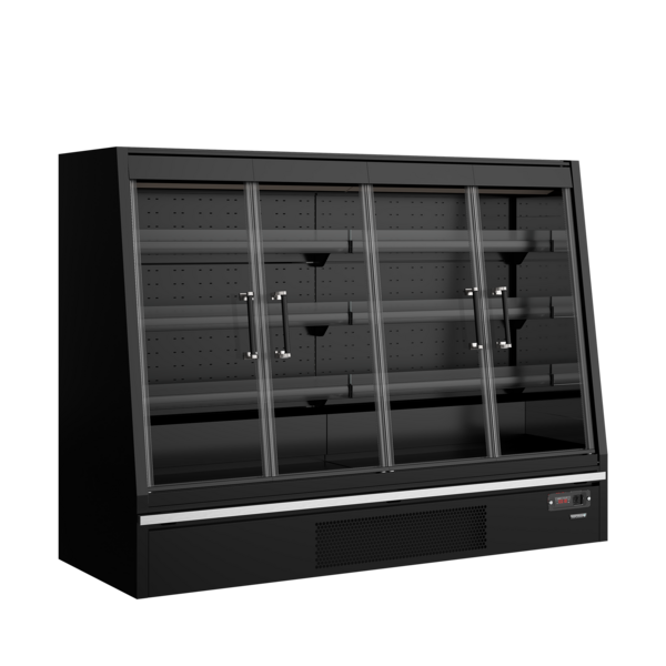 Tefcold TEFCOLD Lage wandkoeler | Galaxy+ GPL20FGD Black / DF | 540l | -1 tot +5 °C | 1955x740x1500mm | Energielabel B | T68557