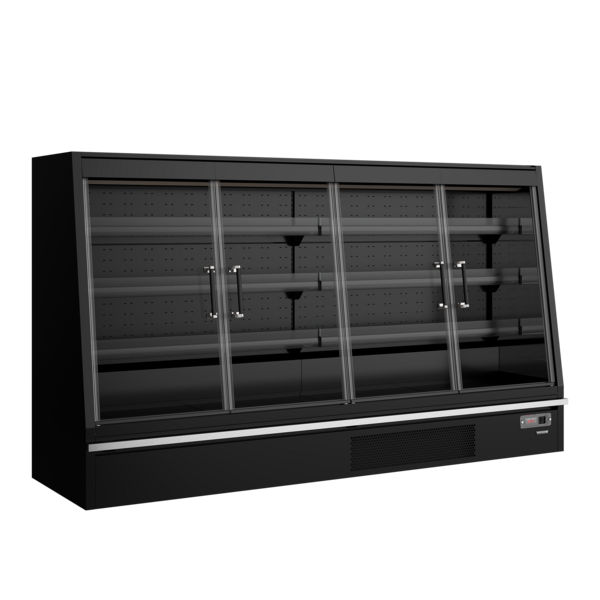 Tefcold TEFCOLD Lage wandkoeler | Galaxy+ GPL26FGD Black / DF | 720l | -1 tot +5 °C | 2580x740x1500mm | Energielabel B | T68558