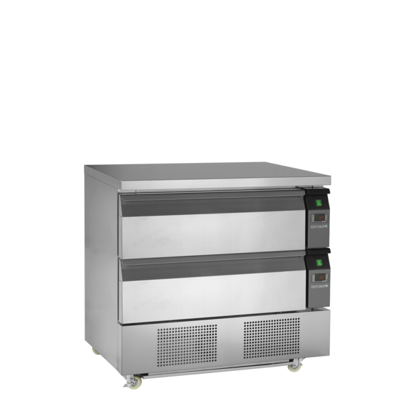 Tefcold TEFCOLD | Koelwerkbank undercounter | UD2-22 | 102l | +2 tot +8 / -18 tot -22 °C | 905x700x870mm | Energielabel D | T72275