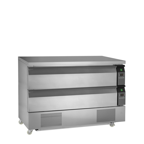 Tefcold TEFCOLD | Koelwerkbank undercounter | UD2-32 | 154l | +2 tot +8 / -18 tot -22 °C | 1230x700x870mm | Energielabel D | T72278