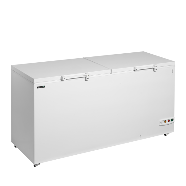 Tefcold TEFCOLD Diepvrieskist met 2 deksels | FR606 SL | 524l | -23 tot -18 °C | 1804x695x945mm | Energielabel C | T72450