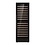 Combisteel Wijnklimaatkast 425L | 2 zones | Zwart | 595x700x1804(H)mm