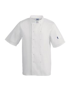 Whites Vegas koksbuis korte mouw wit XXL | Borstomvang: 132-137cm.