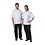 Whites Whites Vegas koksbuis korte mouw wit XXL | Borstomvang: 132-137cm.