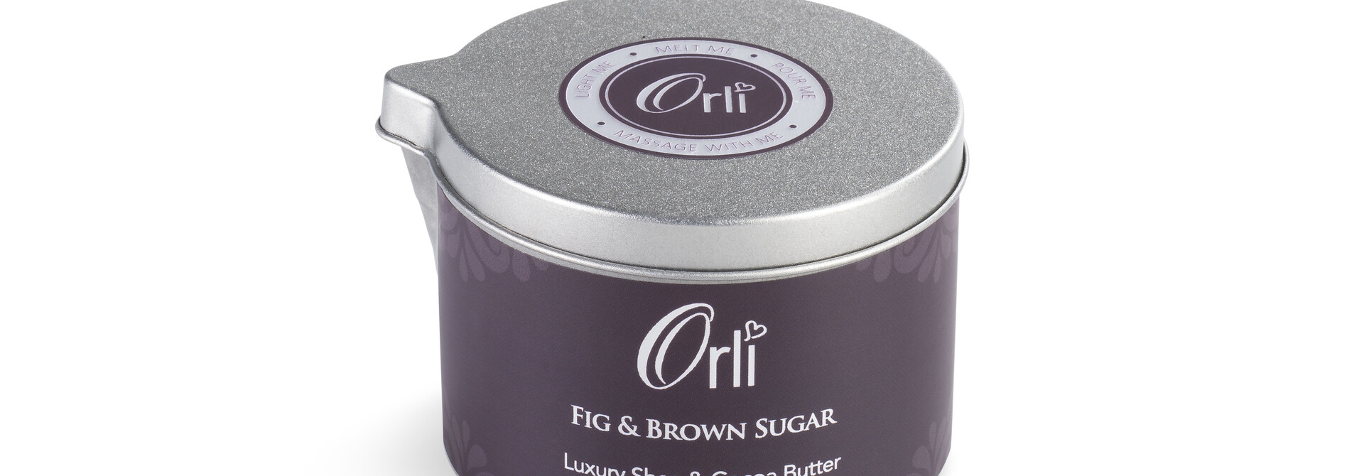 Hot oil massage kaars fig/brown sugar