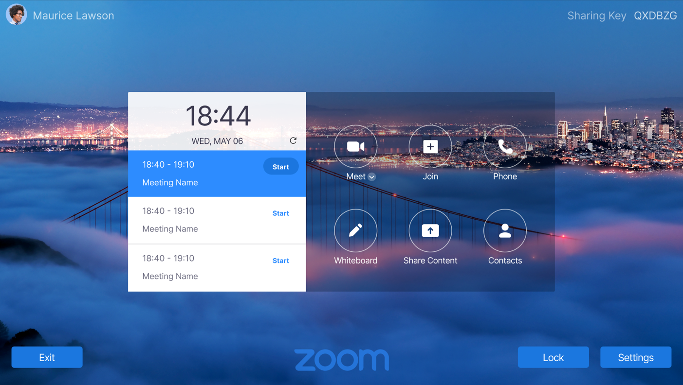 ThinkSmart View voor Zoom Rooms