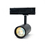 PURPL LED-spotti 3-vaiheiseen kiskovalaistukseen Dual White 15 W musta