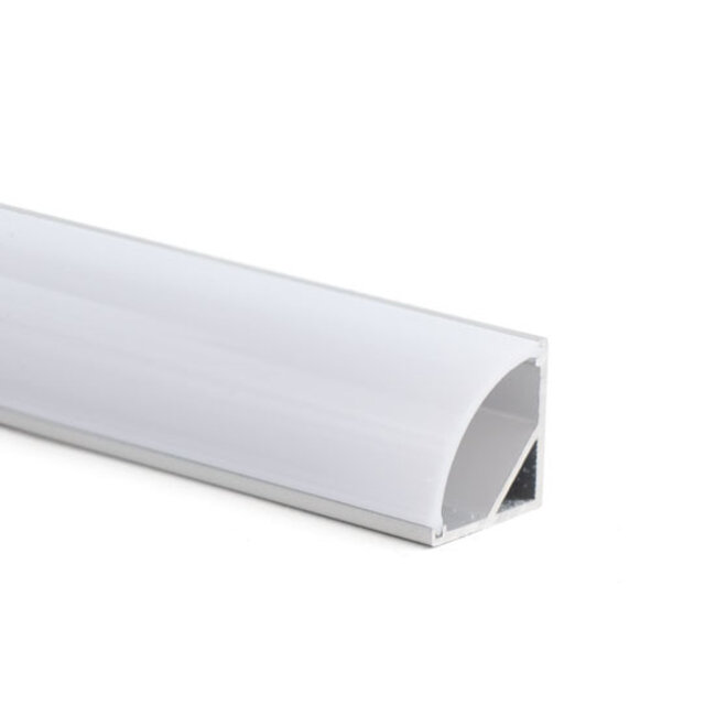 PURPL LED-nauhan alumiiniprofiili 1,5m kulma 20x20 mm