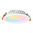 MiBoxer/Mi-Light LED-alasvalo RGB+CCT 15W Ø190 mm pyöreä IP54 | FUT069