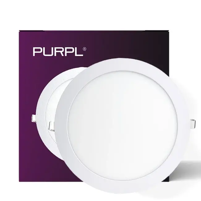 PURPL LED-alasvalo | Pyöreä | 24W | ø240 mm | Upotettava | 3000K, 4000K ja 6000K