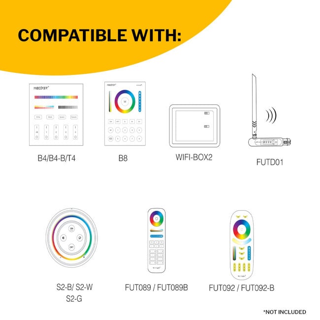 PURPL LED-valonheitin 50W 4000K luonnonvalkoinen IP65 musta