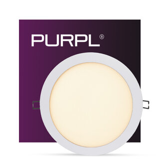 PURPL LED-alasvalo | Pyöreä | 24W | ø240 mm | Upotettava | 3000K, 4000K ja 6000K