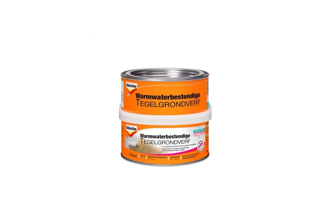 UITVERKOOP! - Warmwaterbestendige Tegelgrondverf - 250 ml