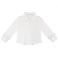 Blouse with ruffled sleeves Balloon Chic Blouse with ruffled sleeves