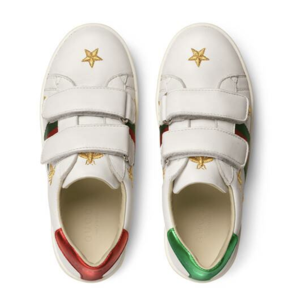 Gucci witte sneakers met bijen - Lolly Pop Kindermode