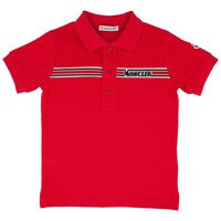 Polo met logo band Moncler Polo met logo band