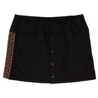 Skirt with logoband Fendi Skirt with logoband