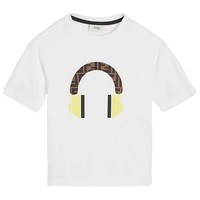 Fendi T-shirt with 3D print T-shirt with 3D print