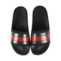 Gucci Slides with Web detail Slides with Web detail