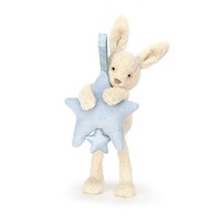 Star Bunny Blue Musical Pull 28cm Jellycat Star Bunny Blue Musical Pull 28cm