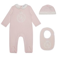 Dolce & Gabbana Baby suit with hat and bib Baby suit with hat and bib