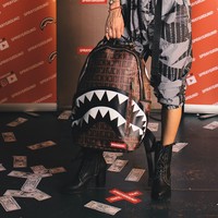 Sprayground Backpack Offended Shark Backpack Offended Shark