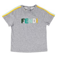 Fendi T-shirt met logo T-shirt met logo