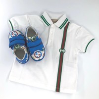 Gucci Polo shirt with GG embroidered Polo shirt with GG embroidered