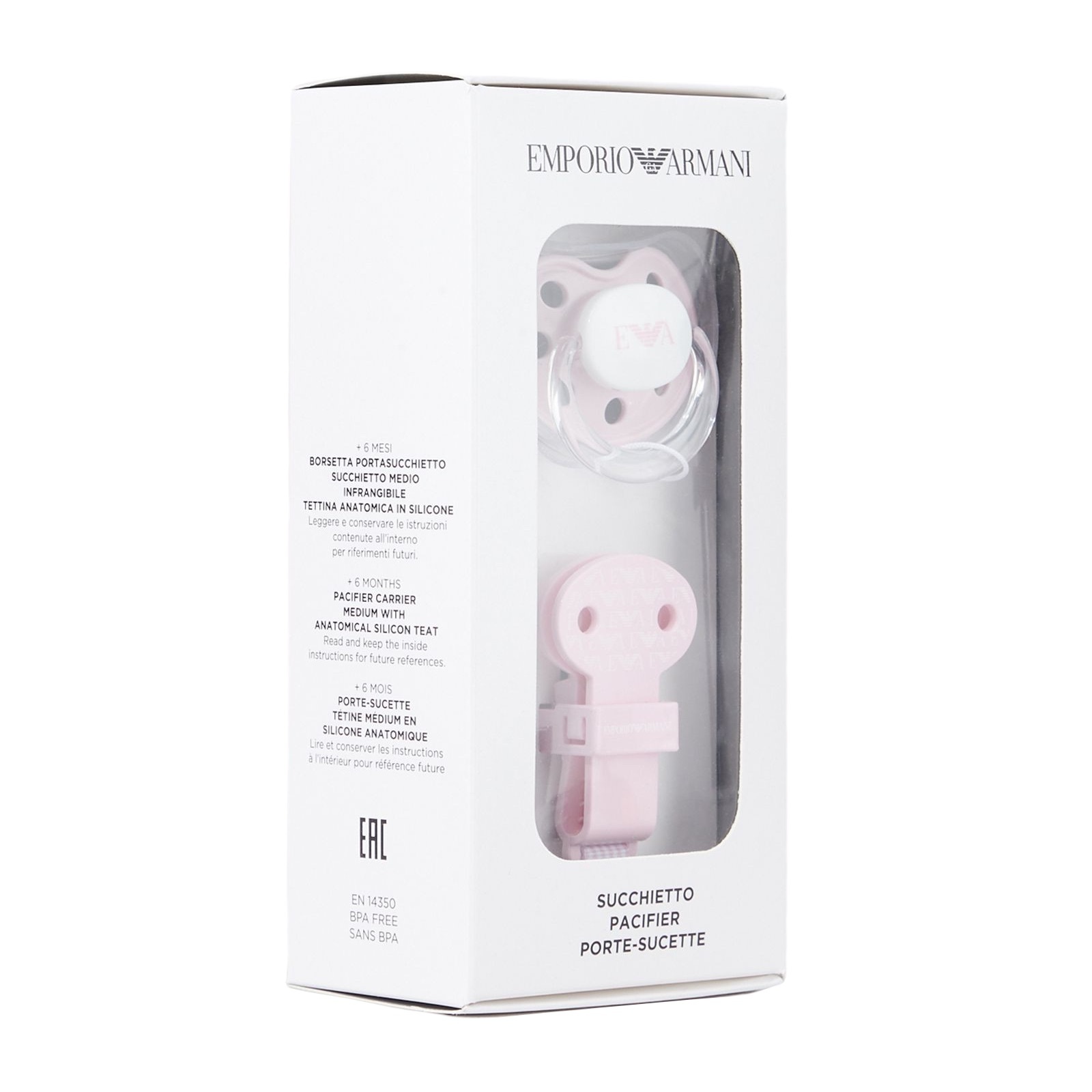 armani pacifier baby