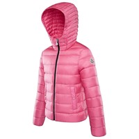 Moncler roze jas met capuchon GLYCINE - Lolly Pop Kindermode