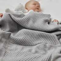 First Knitted blanket Knitted blanket