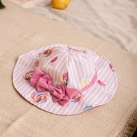 Meia Pata Hat with lollypop print Hat with lollypop print