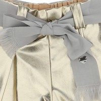 Monnalisa Golden shorts Golden shorts