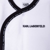 Karl Lagerfeld Baby suit with bib Baby suit with bib