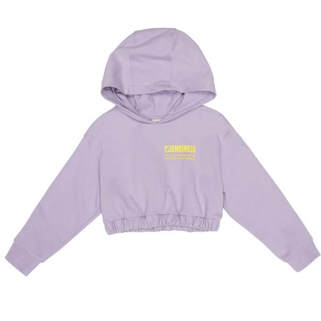mauve cropped sweater