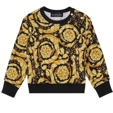 yellow versace sweater