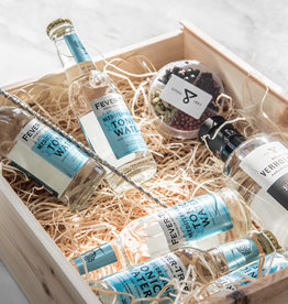 Geschenkkist Edelweiss Gin Tonic, kruiden & barlepel